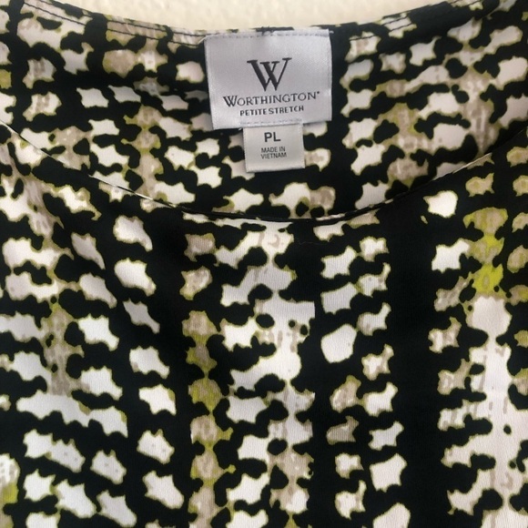 PETITE Worthington Stretch Tank Top - Picture 5 of 6